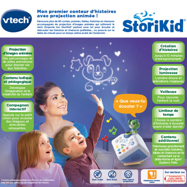 Vtech Sorykid Mon conteur d'histoires - vert – Image 2