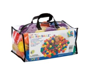 Intex Sac de 100 balles colorees 6.5cm