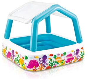 INTEX PATAUGEOIRE MAISON 157X157X122CM