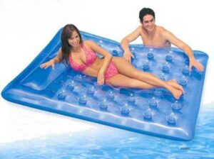 INTEX MATELAS 18 POCHES POUR BRONZER