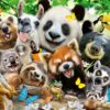 RAVENSBURGER PUZZLE LE SELFIE DES ANIMAUX SAUVAGES 300PCS XXL – Image 2