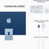 IMAC 24-INCH RETINA 4.5K DISPLAY: M1CHIP 8 CORE CPU GPU 256GB - BLUE – Image 4