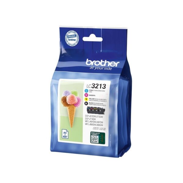 PACK 4 COULEURS DCP-J572/772DW ET MFC-J497/890/895DW 400P 5%