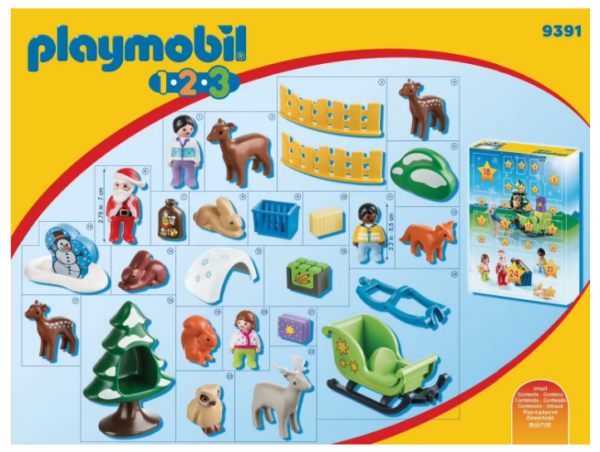 PLAYMOBIL CALENDRIER DE L'AVENT PLAYMOBIL 1.2.3 – Image 2