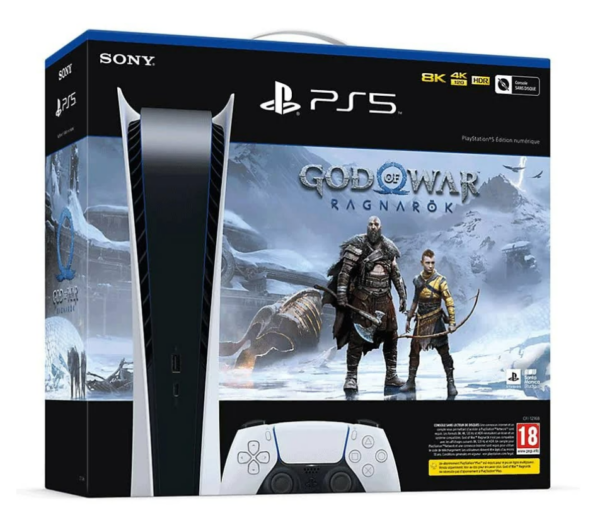 CONSOLE SONY PS5 DIGITAL GOD OF WAR RAGNAROK BUNDLE