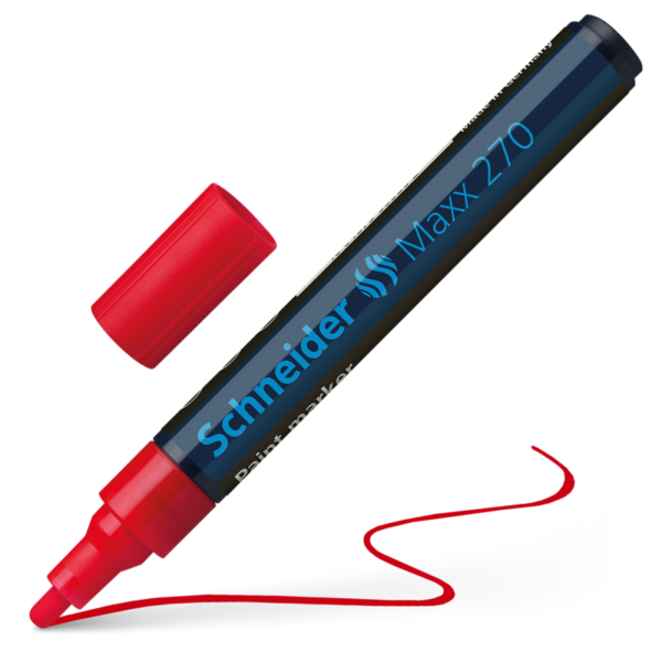 SCH MARQUEUR PEINTURE MAXX 270 ROUGE