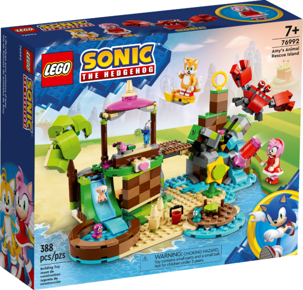 LEGO SONIC L'ILE DE SAUVETAGE DES ANIMAUX D'AMY