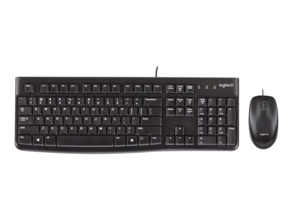 CLAVIER + SOURIS FILAIRE LOGITECH MK120
