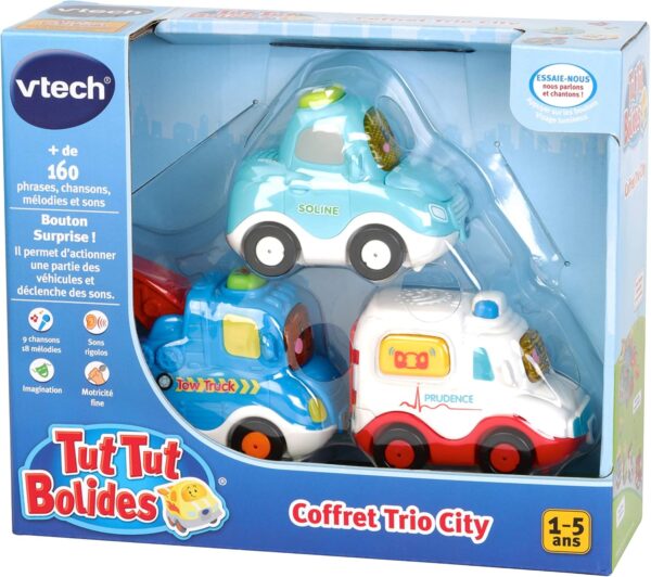 VTECH TUT TUT BOLIDES - VEHICULES PUSH & GO - ASSORTIE