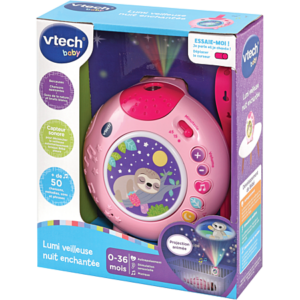 Vtech Lumi veilleuse nuit enchantee rose