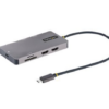 STARTECH COM ADAPTATEUR MULTIPORT USB C 4K 60Hz HDMI DP