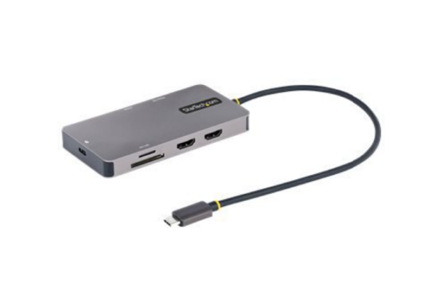 STARTECH COM ADAPTATEUR MULTIPORT USB C 4K 60Hz HDMI DP