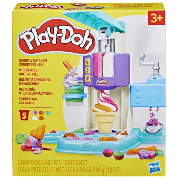 Play Doh Mes glaces arc-en-ciel