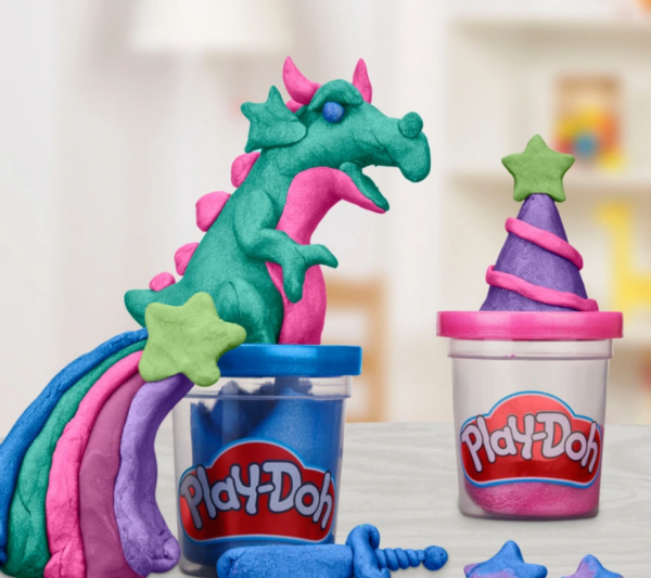 Play Doh Pate a modeler scintillante x6 pots – Image 2