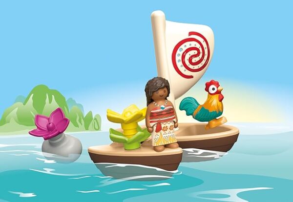 Playmobil Junior-Disney : Vaiana et pirogue – Image 2