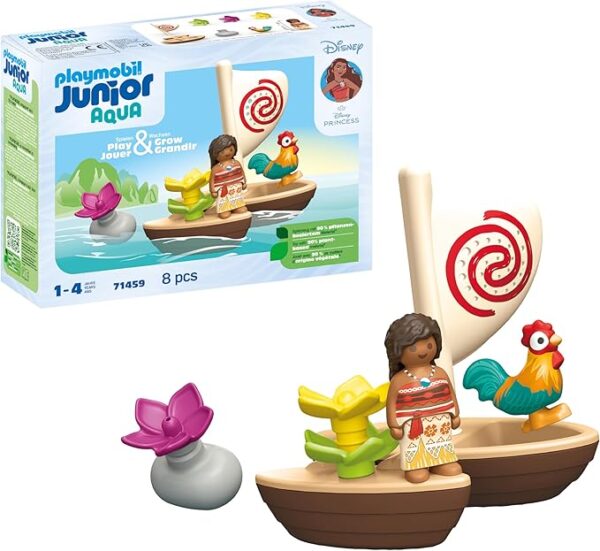Playmobil Junior-Disney : Vaiana et pirogue