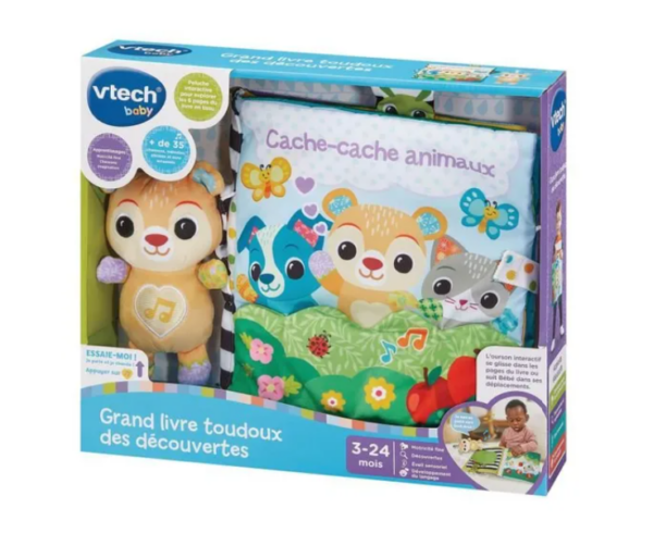Vtech Grand livre toudoux des decouvertes