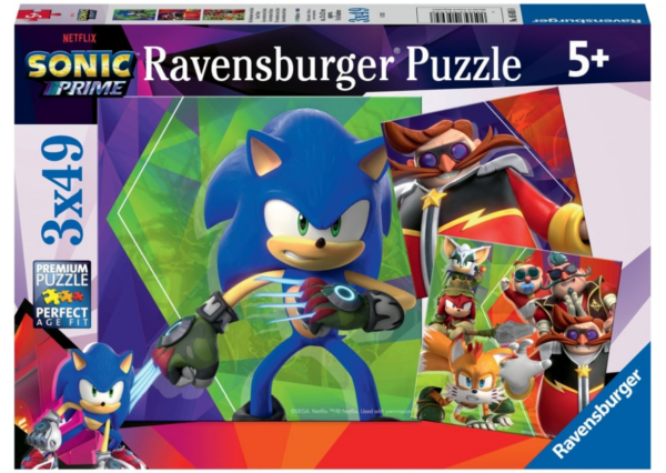 Ravensburger Puzzle Sonic 3x49pcs