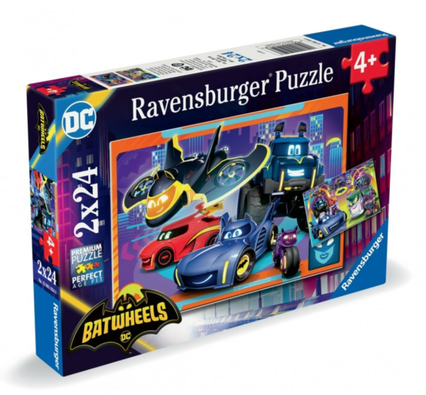 Ravensburger Puzzle DC Batwheels 2x24pcs