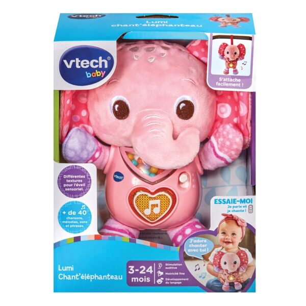 Vtech Lumi chant.elephant rose