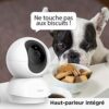 TAPO CAMERA DE SECURITE WIFI INTERIEUR PANORAMIQUE INCLINABLE 2MP – Image 3