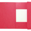 CHEMISE 3 RABATS ELASTIQUE A4 OFFICE CARTON ROUGE – Image 2