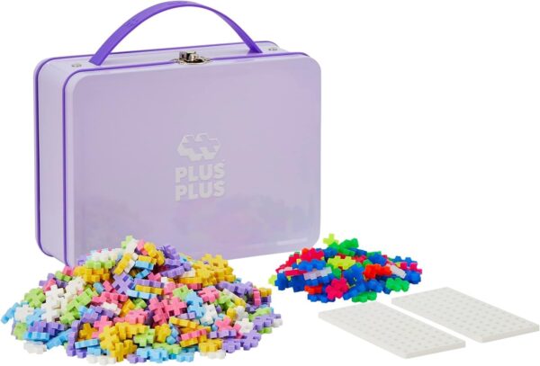Plus Plus metal pastel et neon - 600pcs