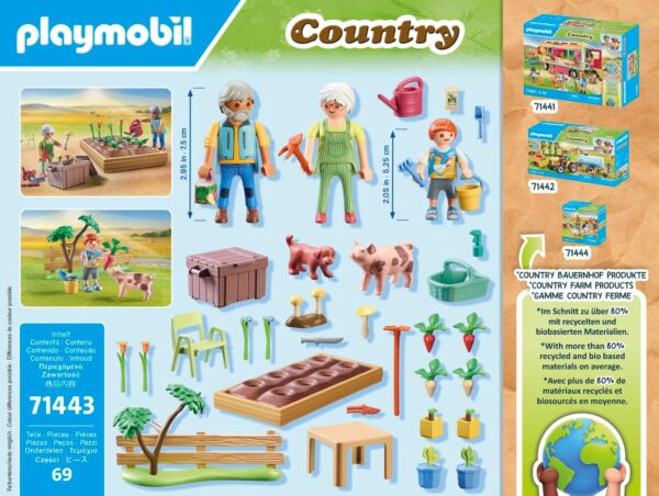 Playmobil Grands-parents et potager – Image 3