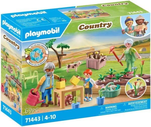Playmobil Grands-parents et potager