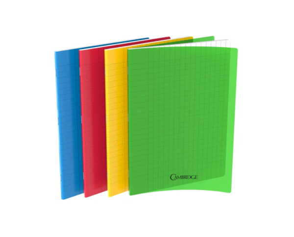 CAHIER PP CAMBR 24X32 SEYES 96P 80GR