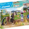 Playmobil Zoe et Blaze avec parcours d'obstacles