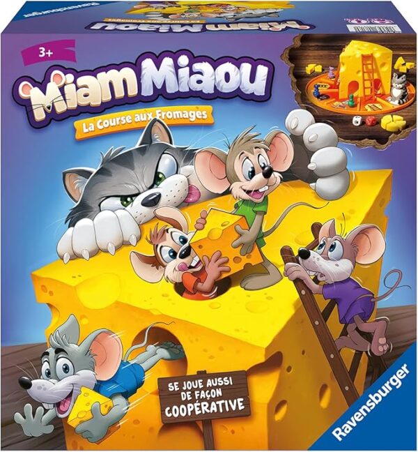 Ravensburger Miam Miaou - La course au fromage