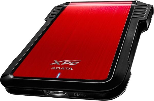 BOITIER DISQUE DUR EXTERNE 2.5' ADATA EX500 ROUGE – Image 2