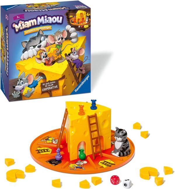 Ravensburger Miam Miaou - La course au fromage – Image 4