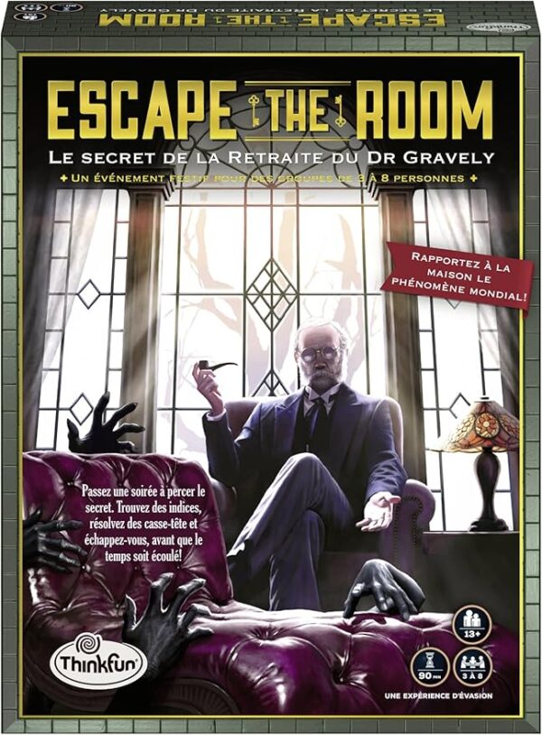 Ravensburger Escape game Le secret de la retraite du Dr Gravely