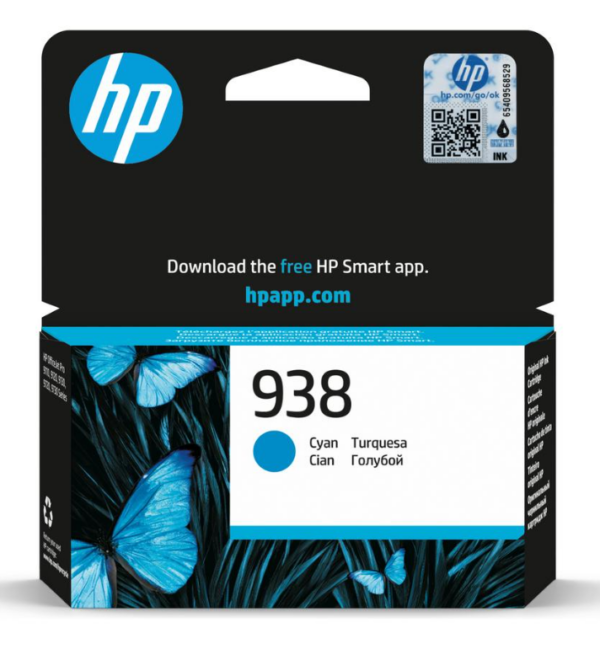 HP CART 938 CYAN 800 PAGES