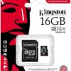 MICRO SD 16GO + SD CLASSE 10 KINGSTON/IMRO