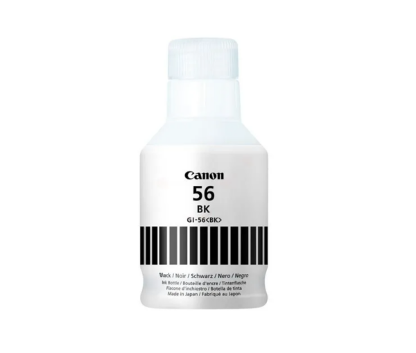 CANON CART BOUTEILLE D'ENCRE GI-56 NOIR 170ML