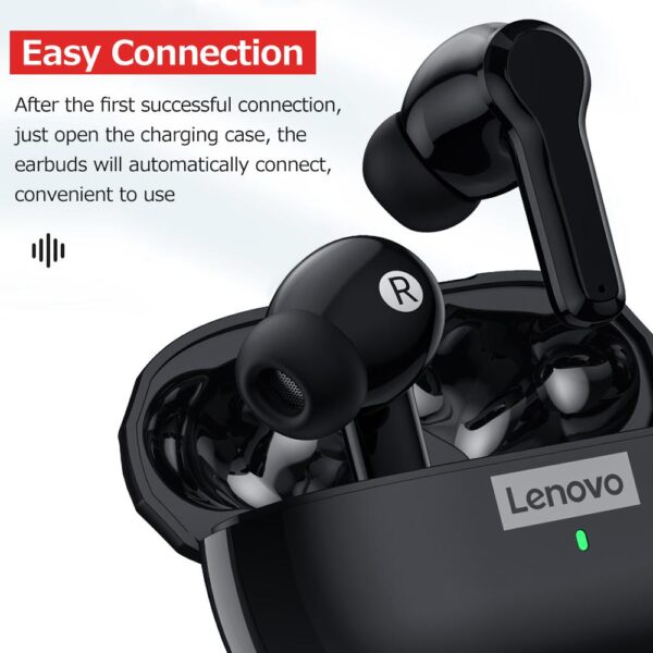 ECOUTEUR BLUETOOTH LENOVO LP1S + BOITIER – Image 2