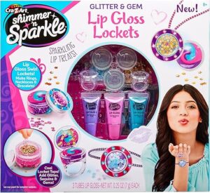 Shimmer n Sparkle Coffret brillant à lèvres pailleté et gemme