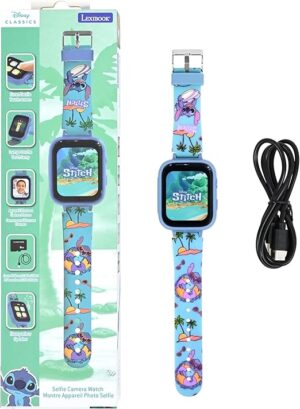 Montre Interactive rechargeable avec ecran tactile Angel (Stitch)