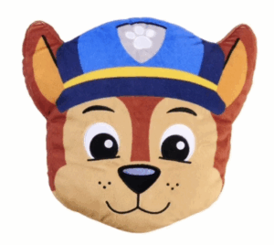 Peluche coussin Chase 50cm Pat Patrouille