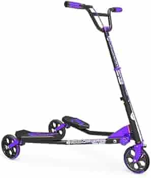 Yvolution Fliker Carver 5 noir-mauve
