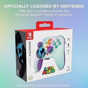 MANETTE SWITCH 2 SANS FIL - TURTLE BEACH REMATCH INVISIBLE MARIO