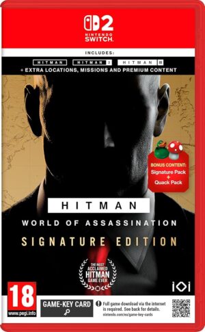 JEUX NINTENDO HITMAN WORLD OF ASSASSINATION SWITCH2
