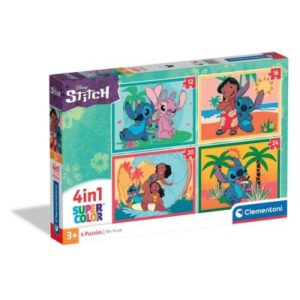 Puzzle 4 en 1 Stitch 2025