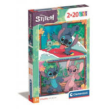 Puzzle 2x20pcs Disney Stitch