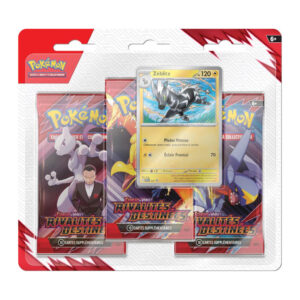 Pack 3 booster Pokemon Ecarlate et Violet EV10 - assortie