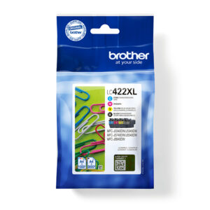 Brother LC422XLVAL - Pack de cartouches d'encre originales pour imprimantes (BROLC422XLVAL)