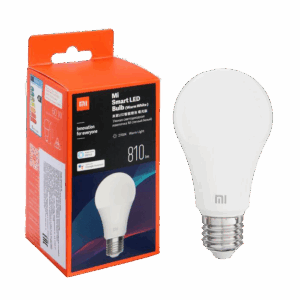 AMPOULE LED XIAOMI 8W E27 BLANC CHAUDCONTROLE VIA APP WI-FI TELEC A 